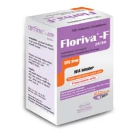 Inhealar Floriva-F 25/50 (120 metered)